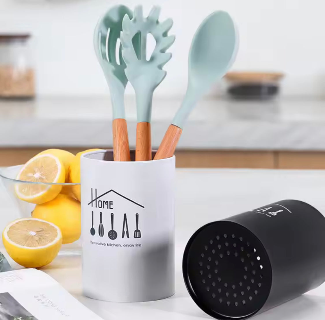 Metal Design Chopstick Holder, Creative Kitchen Tableware Spoon Holder, Chopstick Storage Barrel Metal Design Chopstick Holder, Creative Kitchen Tableware Spoon Holder, Chopstick Storage Barrel